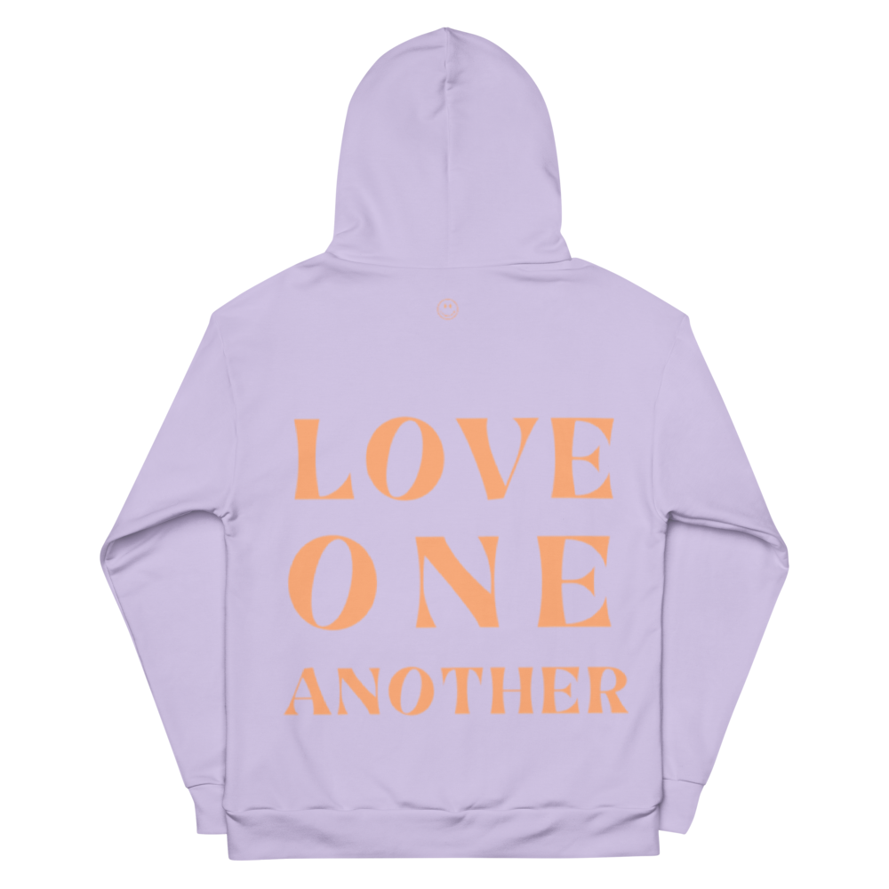 Love One Another Lavender Hoodie