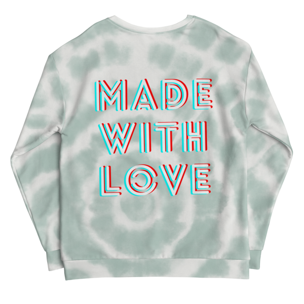 Made With Love Tie Dye Sweatshirt